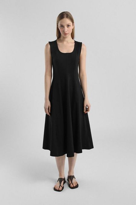 Платье хлопковое приталенное Calvin Klein Jeans