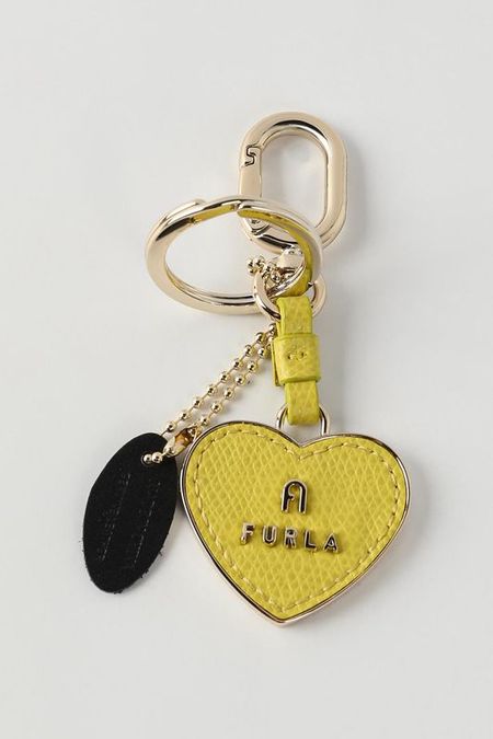 Брелок кожаный Camelia Furla