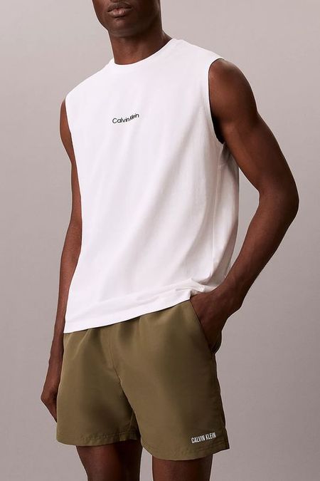 Майка из смесового хлопка Calvin Klein