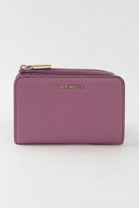 Кошелек кожаный кожаная Metallic Soft Coccinelle