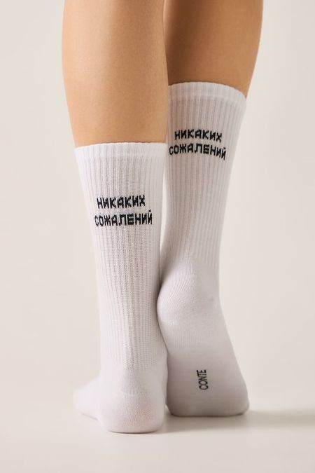 Носки с принтом Conte elegant