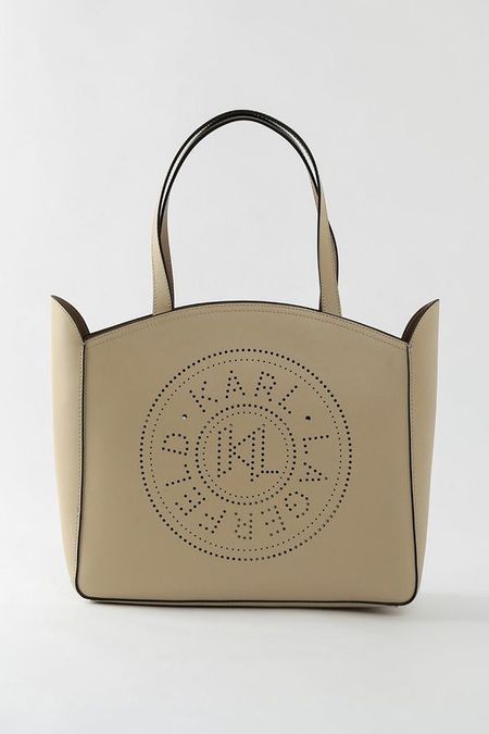 Сумка шоппер кожаная Circle Karl Lagerfeld