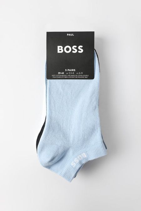 Набор из 3 пар коротких хлопковых носков BOSS