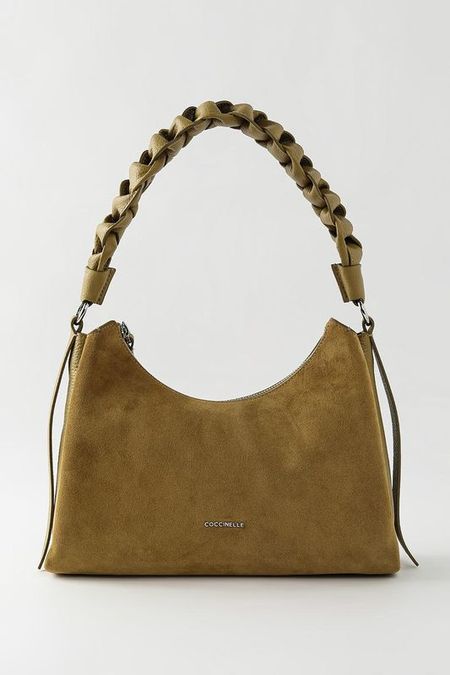 Сумка хобо кожаная Boheme Suede Bimaterial Coccinelle