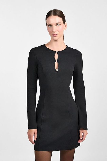 Платье трикотажное с вырезами Guess