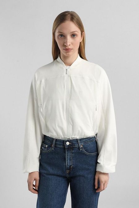 Ветровка на молнии укороченная Tommy Jeans