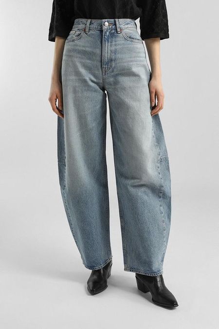 Джинсы с широкими брючинами Calvin Klein Jeans