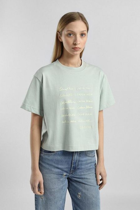 Футболка хлопковая Calvin Klein Jeans