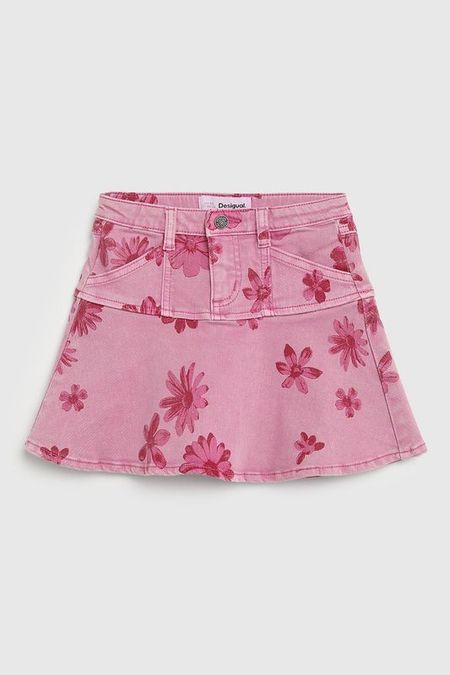 Юбка джинсовая с принтом Desigual