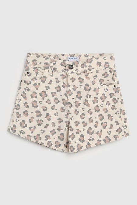 Шорты хлопковые с принтом Mayoral