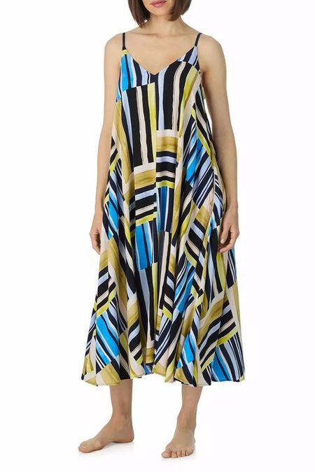 Платье на тонких бретелях для дома и пляжа Dkny