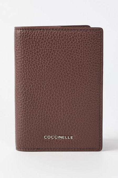 Обложка для документов кожаная Metallic Soft Coccinelle
