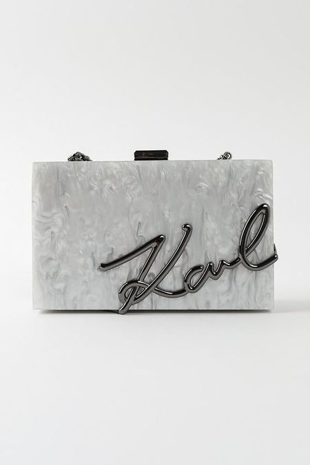 Сумка клатч с логотипом soiree Karl Lagerfeld
