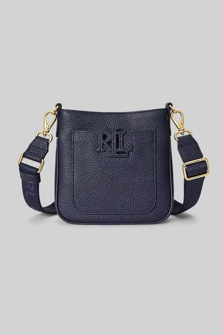 Сумка кросс-боди кожаная Cameryn Lauren Ralph Lauren