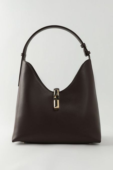 Сумка хобо кожаная Goccia M Furla