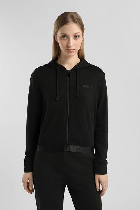 Толстовка на молнии с капюшоном Guess