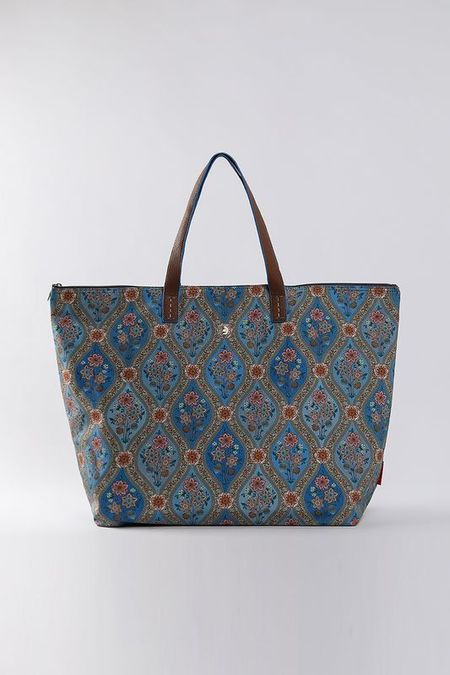 Шоппер с принтом Ornamento Blue Pip Studio