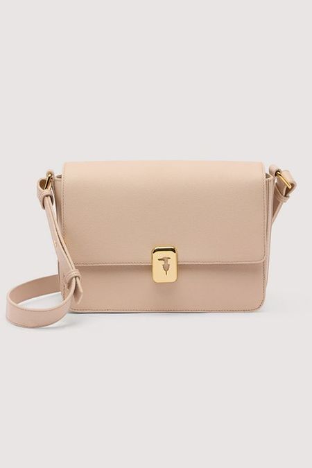 Сумка кросс-боди кожаная Trussardi