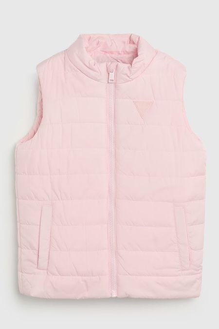 Жилет утепленный с воротником стойкой Guess