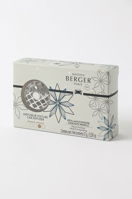Автодиффузор-клипса Розали с ароматом Брызги Шампанского Maison Berger Paris