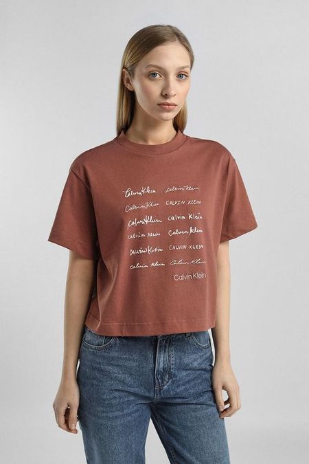 Футболка хлопковая Calvin Klein Jeans