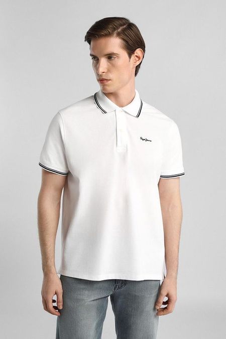 Поло хлопковое PEPE JEANS