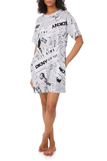 Ночная сорочка с коротким рукавом Dkny