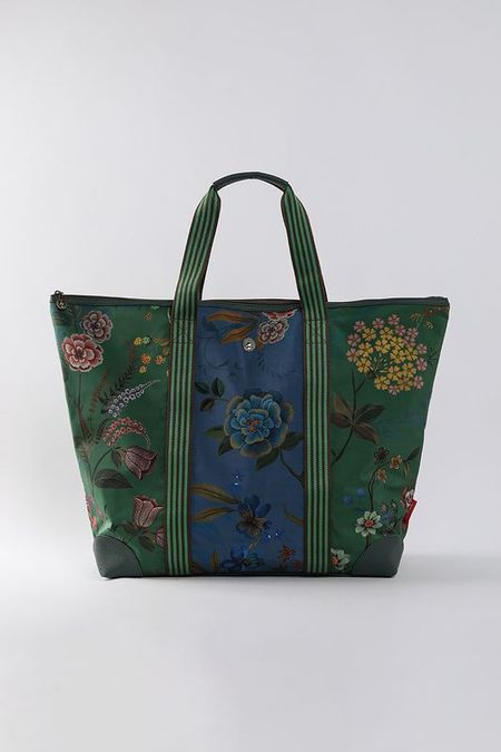 Шоппер с принтом Bodhi Flower Green Pip Studio