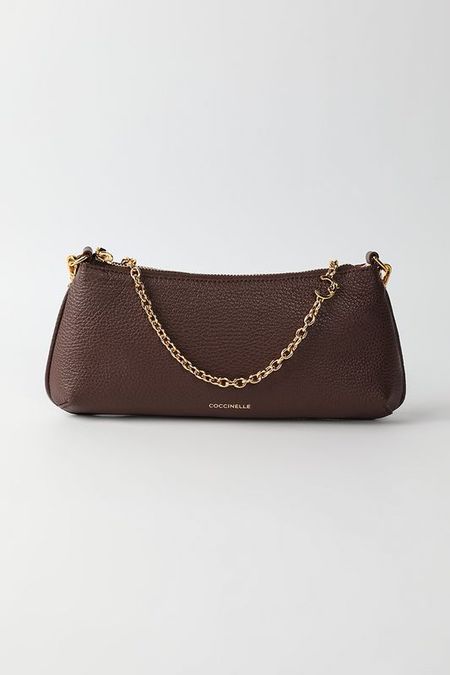 Сумка кросс-боди кожаная C-Me Chain Coccinelle