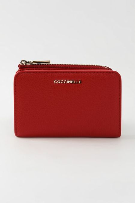 Кошелек кожаный Metallic Soft Coccinelle