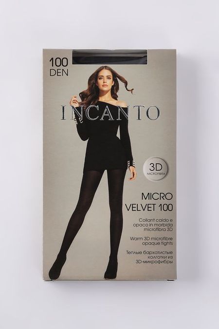 Колготки матовые из микрофибры MicroVelvet 100 den Incanto