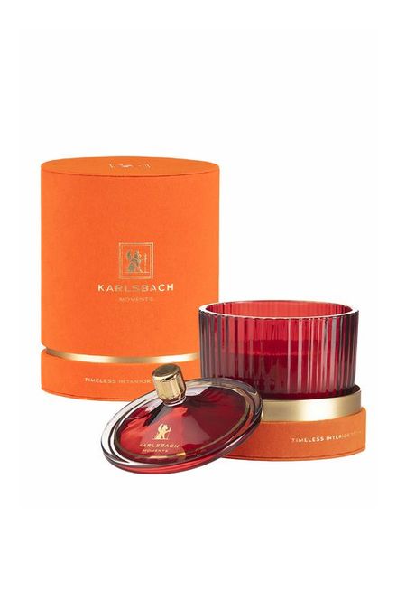 Ароматическая свеча Art Deco Glass Mardi Karlsbach