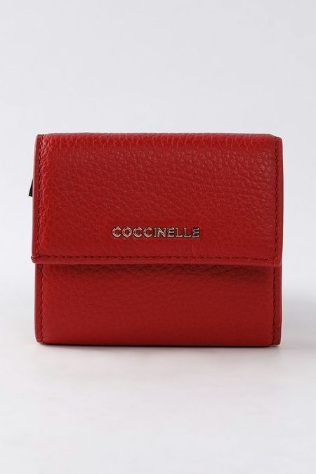 Кошелек кожаный Metallic Soft Coccinelle