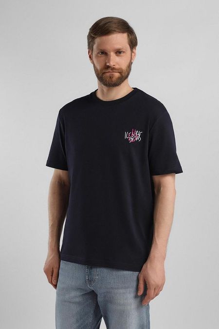 Футболка хлопковая Iceberg Jeans