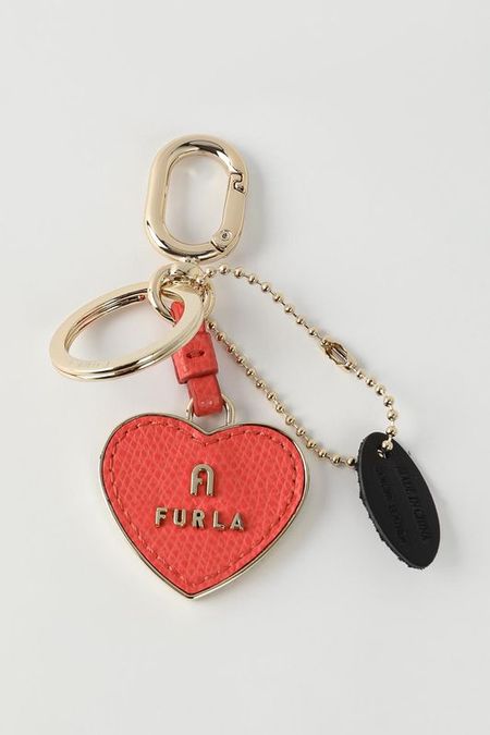 Брелок кожаный Camelia Furla