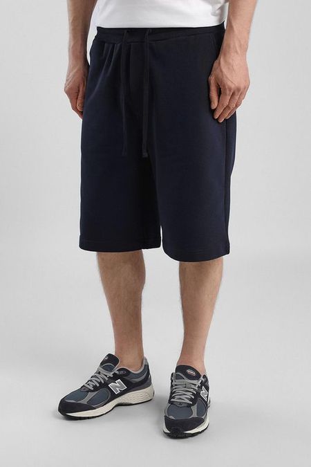 Шорты хлопковые на кулиске Iceberg Jeans