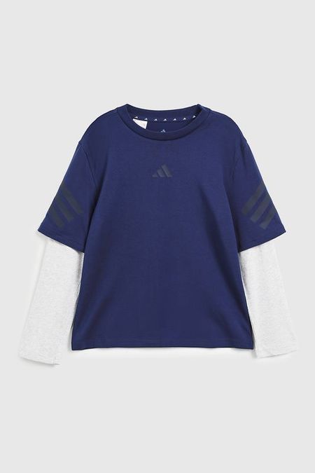 Лонгслив хлопковый Adidas