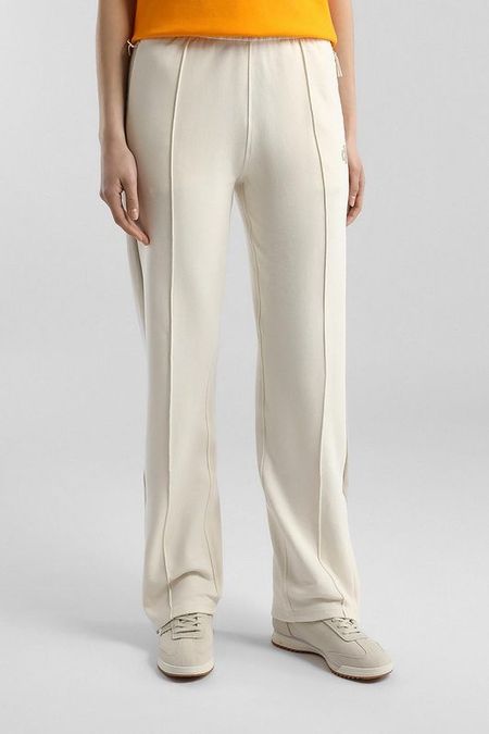 Брюки хлопковые на эластичном поясе Calvin Klein Jeans