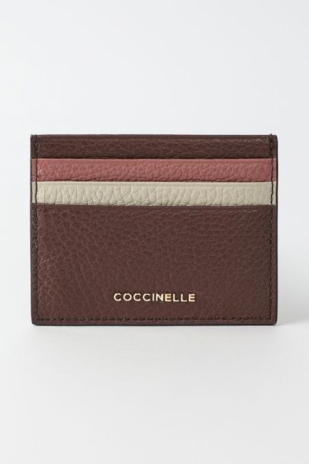 Картхолдер кожаный Metallic Tricolor Coccinelle