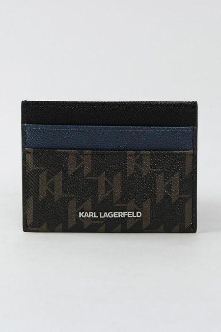 Картхолдер с монограммой monogram kanvas Karl Lagerfeld