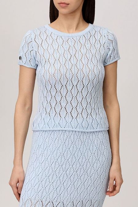 Костюм вязаный из топа и юбки KSI KSI