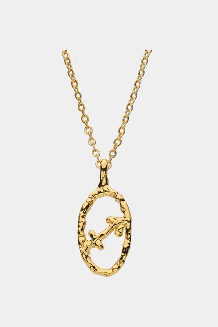 Позолоченная подвеска знак зодиака Стрелец RINGSTONE