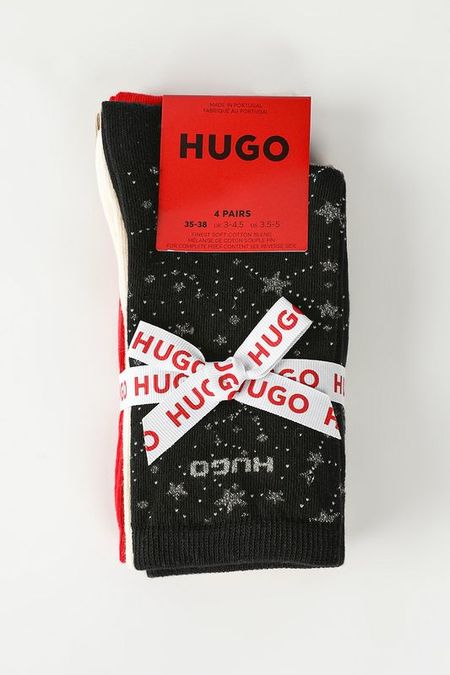 Набор из 4 пар хлопковых носков HUGO