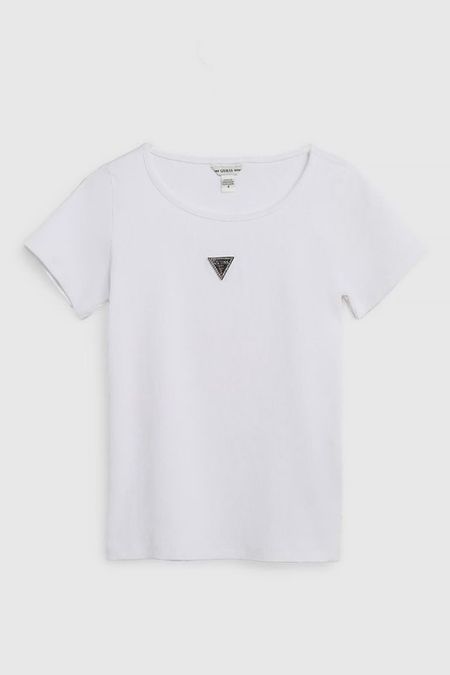 Футболка хлопковая с логотипом Guess