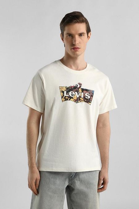 Футболка хлопковая с логотипом LEVI'S