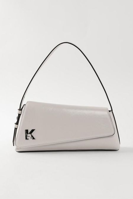 Сумка хобо кожаная Geo Karl Lagerfeld Jeans