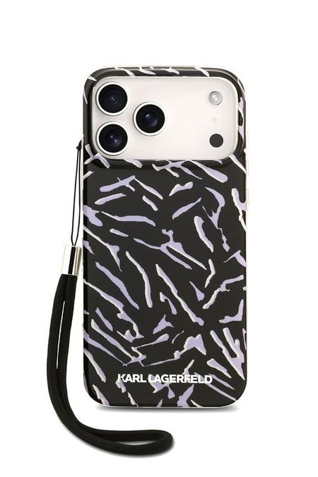 Чехол для iPhone 17 Pro Max со шнурком Karl Lagerfeld