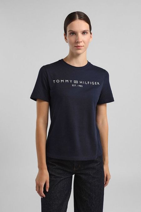 Футболка хлопковая с логотипом Tommy Hilfiger