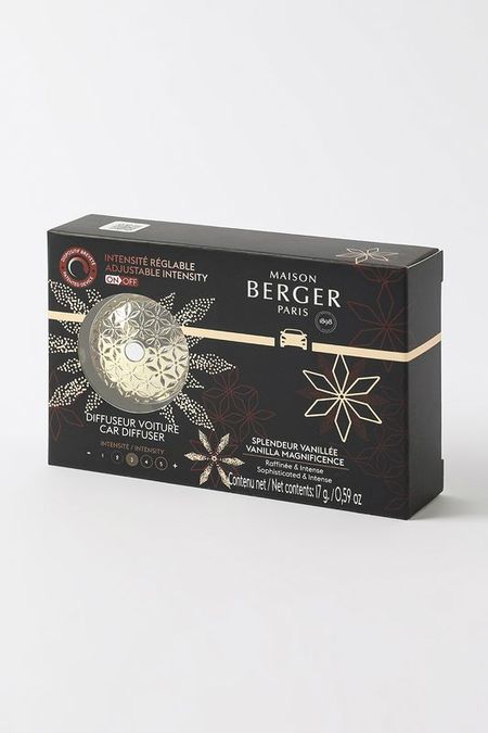 Автодиффузор-клипса Помелис с ароматом Ванильное Великолепие Maison Berger Paris
