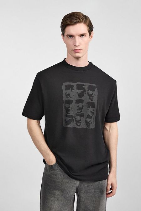 Футболка хлопковая с логотипом Karl Lagerfeld